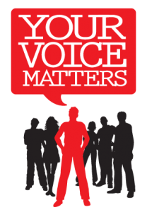 Your voice matters